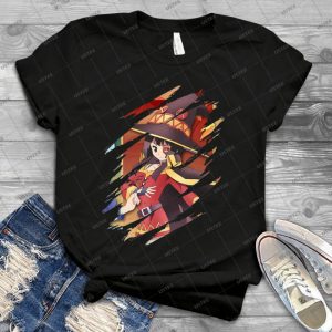 Megumin Kono Subarashii Sekai Ni Shukufuku Wo - Trending Shirt For Women Vintage Retro Tee For Men Kid's T-Shirt Handmade Shirt