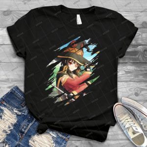 Megumin T Shirt - Best Unisex Trending Handmade T-shirt Gift Idea For Men T-shirt For Woman