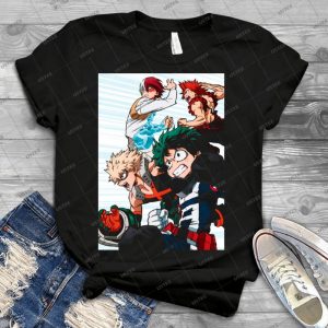 Mein Held Academia 73 - Trending Shirt For Women Vintage Retro Tee For Men Kid's T-Shirt Handmade Shirt