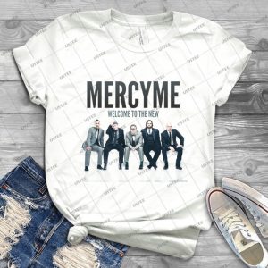 Mercyme Welcome To The New - Vintage Men's Shirt Tshirt For Women Classic Handmade Shirt Retro Graphic Tee