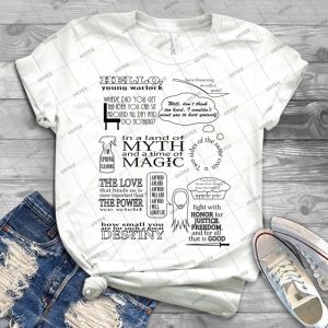 Merlin Quotes - Gift Idea Shirt For Men Tee For Women Classic Retro Vintage Graphic T-Shirt