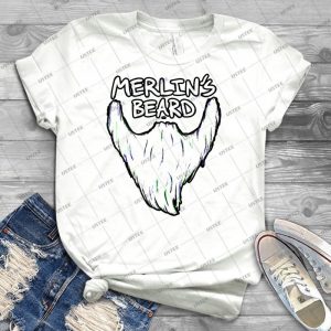 Merlin S Beard - Trending Shirt For Women Vintage Retro Tee For Men Kid's T-Shirt Handmade Shirt
