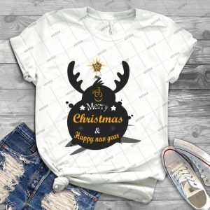 Merry Christmas & Happy New Year 2018 - Best Unisex Trending Handmade T-shirt Gift Idea For Men T-shirt For Woman
