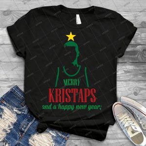 Merry Kristaps - Best Unisex Trending Handmade T-shirt Gift Idea For Men T-shirt For Woman
