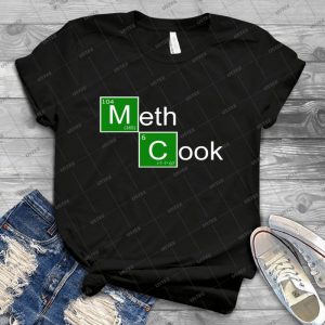 Meth Cook Periodic - Vintage Men's Shirt Tshirt For Women Classic Handmade Shirt Retro Graphic Tee