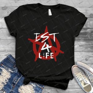 Mgk Est T Shirt - Vintage Men's Shirt Tshirt For Women Classic Handmade Shirt Retro Graphic Tee