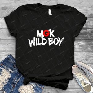 Mgk Wild Boy - Vintage Men's Shirt Tshirt For Women Classic Handmade Shirt Retro Graphic Tee