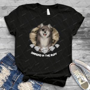 Mgsv - Diamond In The Ruff 96 - Best Unisex Trending Handmade T-shirt Gift Idea For Men T-shirt For Woman