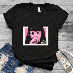 Mia Wallace Pulp Fiction 18 - Trending Shirt For Women Vintage Retro Tee For Men Kid's T-Shirt Handmade Shirt