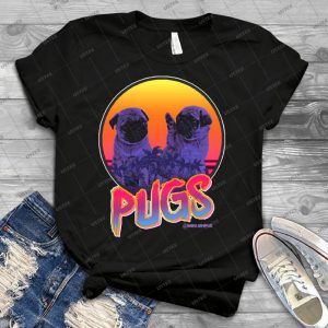 Miami Pugs 69 - Trending Shirt For Women Vintage Retro Tee For Men Kid's T-Shirt Handmade Shirt