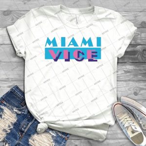 Miami Vice - Gift Idea Shirt For Men Tee For Women Classic Retro Vintage Graphic T-Shirt