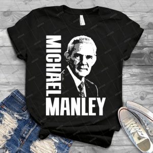 Michael Manley - Gift Idea Shirt For Men Tee For Women Classic Retro Vintage Graphic T-Shirt