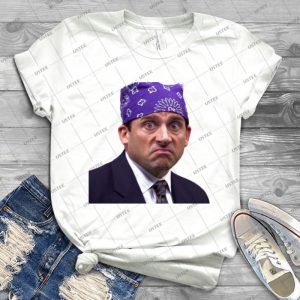 Michael Scott - Vintage Men's Shirt Tshirt For Women Classic Handmade Shirt Retro Graphic Tee