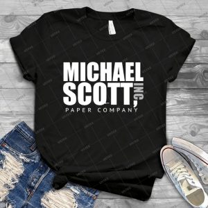 Michael Scott Paper Company 77 - Gift Idea Shirt For Men Tee For Women Classic Retro Vintage Graphic T-Shirt