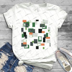 Mid Century Modern 15 15 - Vintage Men's Shirt Tshirt For Women Classic Handmade Shirt Retro Graphic Tee