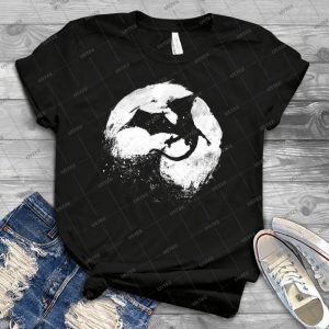 Midnight Desolation 28 - Vintage Men's Shirt Tshirt For Women Classic Handmade Shirt Retro Graphic Tee
