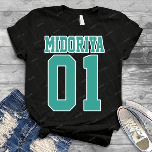 Midoriya Sport Jersey - Best Unisex Trending Handmade T-shirt Gift Idea For Men T-shirt For Woman