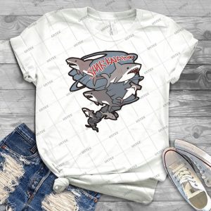 Mignon Sharknado 55 - Vintage Men's Shirt Tshirt For Women Classic Handmade Shirt Retro Graphic Tee