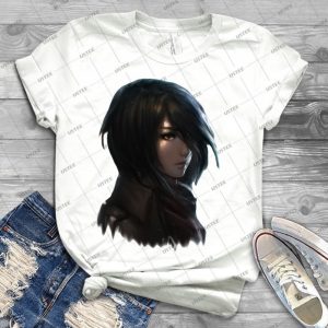 Mikasa Ackerman Shingeki No Kyojin - Best Unisex Trending Handmade T-shirt Gift Idea For Men T-shirt For Woman