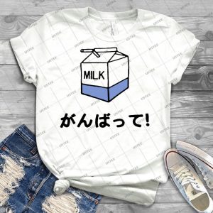 Milk T Shirt - Best Unisex Trending Handmade T-shirt Gift Idea For Men T-shirt For Woman