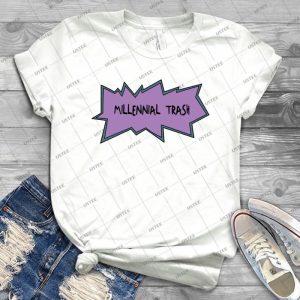 Millennial Trash - Gift Idea Shirt For Men Tee For Women Classic Retro Vintage Graphic T-Shirt