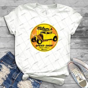 Milner S Speed Shop - Gift Idea Shirt For Men Tee For Women Classic Retro Vintage Graphic T-Shirt