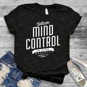 Mind Control Ultra Style 78 - Vintage Men's Shirt Tshirt For Women Classic Handmade Shirt Retro Graphic Tee