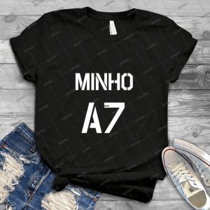 Minho-A7 - Vintage Men's Shirt Tshirt For Women Classic Handmade Shirt Retro Graphic Tee