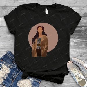 Minimalist Brennyn Lark As Eponine - Vintage Men's Shirt Tshirt For Women Classic Handmade Shirt Retro Graphic Tee