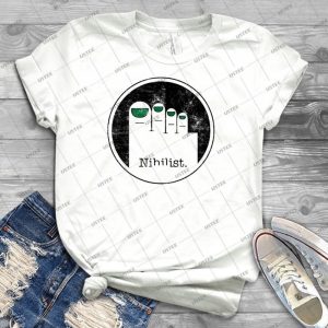 Minimalist Nihilist 76 - Best Unisex Trending Handmade T-shirt Gift Idea For Men T-shirt For Woman