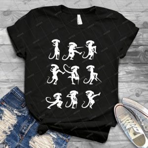 Ministry Of Alien Silly Walks - White Version - - Gift Idea Shirt For Men Tee For Women Classic Retro Vintage Graphic T-Shirt