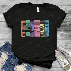 Mix Tape 1-0 - Vintage Men's Shirt Tshirt For Women Classic Handmade Shirt Retro Graphic Tee