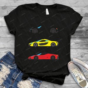 Modern European Dream Cars The Trinity - Best Unisex Trending Handmade T-shirt Gift Idea For Men T-shirt For Woman