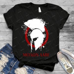 Molon Labe 2 - Trending Shirt For Women Vintage Retro Tee For Men Kid's T-Shirt Handmade Shirt