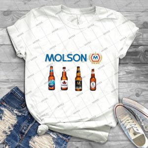 Molson T Shirt - Gift Idea Shirt For Men Tee For Women Classic Retro Vintage Graphic T-Shirt