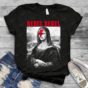 Mona Lisa X Ziggy 2 13 - Vintage Men's Shirt Tshirt For Women Classic Handmade Shirt Retro Graphic Tee
