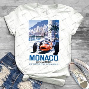Monaco F1 Classic 1965 59 - Trending Shirt For Women Vintage Retro Tee For Men Kid's T-Shirt Handmade Shirt