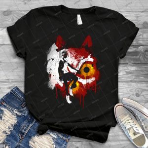 Mononoke Graffiti 96 - Vintage Men's Shirt Tshirt For Women Classic Handmade Shirt Retro Graphic Tee
