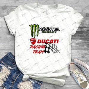 Monster Ducati Racing Team - Gift Idea Shirt For Men Tee For Women Classic Retro Vintage Graphic T-Shirt