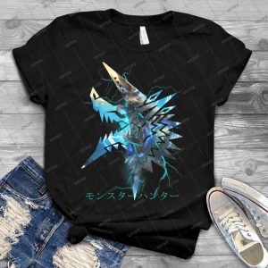 Monster Hunter-Zinogre - Best Unisex Trending Handmade T-shirt Gift Idea For Men T-shirt For Woman