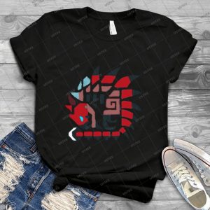 Monster Hunter Rathalos  4 - Vintage Men's Shirt Tshirt For Women Classic Handmade Shirt Retro Graphic Tee