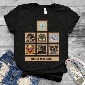 Monster Hunter Weltã¤lteste Drachen 28 - Vintage Men's Shirt Tshirt For Women Classic Handmade Shirt Retro Graphic Tee