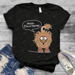 Moo- I M A Horse 88 - Gift Idea Shirt For Men Tee For Women Classic Retro Vintage Graphic T-Shirt