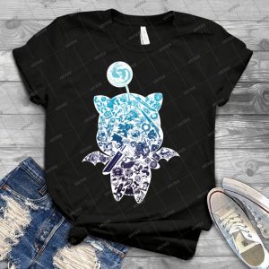 Moogle-Verse - Blue - 41 - Trending Shirt For Women Vintage Retro Tee For Men Kid's T-Shirt Handmade Shirt