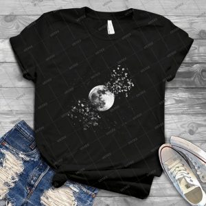 Moon Explosion - Best Unisex Trending Handmade T-shirt Gift Idea For Men T-shirt For Woman