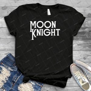 Moon Knight - Classic Title - Clean 97 - Trending Shirt For Women Vintage Retro Tee For Men Kid's T-Shirt Handmade Shirt