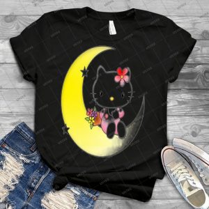 Moon,Cat 2018 - Best Unisex Trending Handmade T-shirt Gift Idea For Men T-shirt For Woman