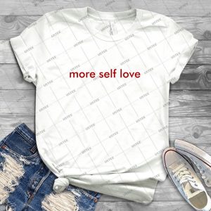More Self Love Minimal 40 - Trending Shirt For Women Vintage Retro Tee For Men Kid's T-Shirt Handmade Shirt