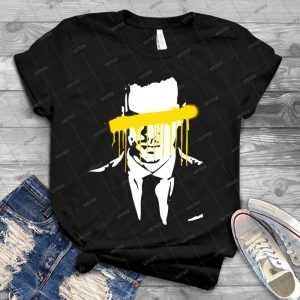 Moriartee - Vintage Men's Shirt Tshirt For Women Classic Handmade Shirt Retro Graphic Tee