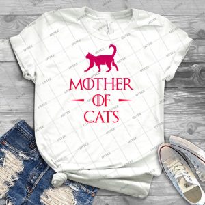 Mother Of Cats - Gradient 21 - Trending Shirt For Women Vintage Retro Tee For Men Kid's T-Shirt Handmade Shirt
